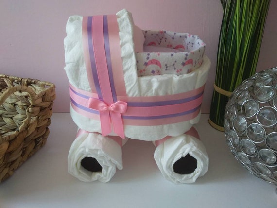 stroller diaper cake