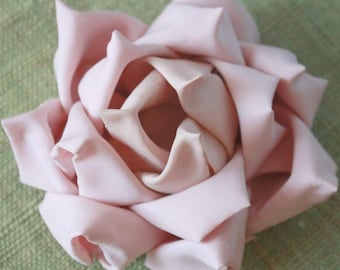 Stoffblumen-Tutorial - Kein Nähen-Tutorial - Stoffblume - Blumen-Tutorial - Mayumi Rose