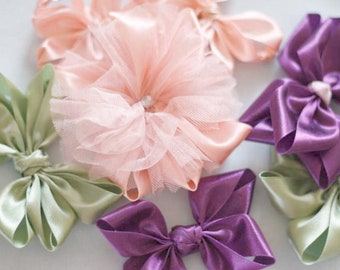 Hair Bow Pattern, Hair Bow Tutorial, diy Hair Bows, Sewing Pattern, PDF Pattern & Tutorial, How to Make Hair Bows, Hair Bow Supplies