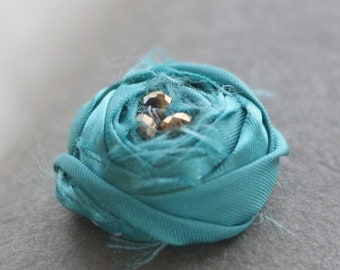 Fabric Flower PDF Tutorial: ROLLED ROSE, Fabric Flower Pattern, Fabric Flower Tutorial, Sewing Tutorial, Sewing Pattern