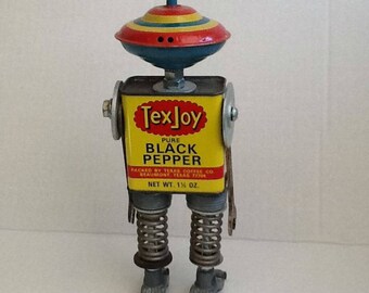 TexJoy Found Object Robots by JoySun Robots