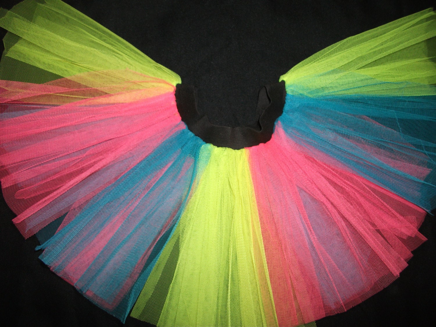 plus size neon tutu