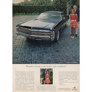 Original 8 x 11 inches 1969 Chrysler advertisement, Chrysler wall decoration,  - 16