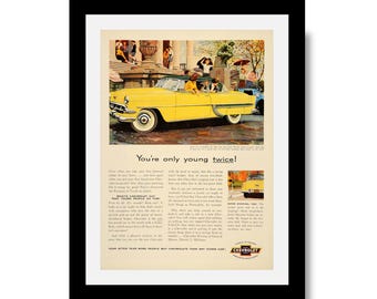 Original 10 x 13 inches 1952 Chevrolet advertisement, Chevrolet wall decoration - 26