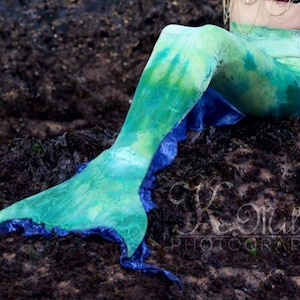 Adult mermaid tail WITH AQUARIUS MONOFIN image 1