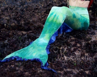 Adult mermaid tail WITH AQUARIUS MONOFIN