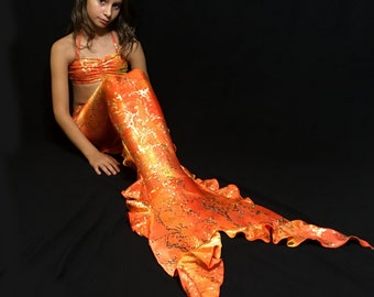Seascape child mermaid tail - choose your fins - MONOFIN NOT INCLUDED