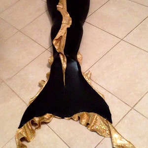 Adult mermaid tail WITH AQUARIUS MONOFIN image 2