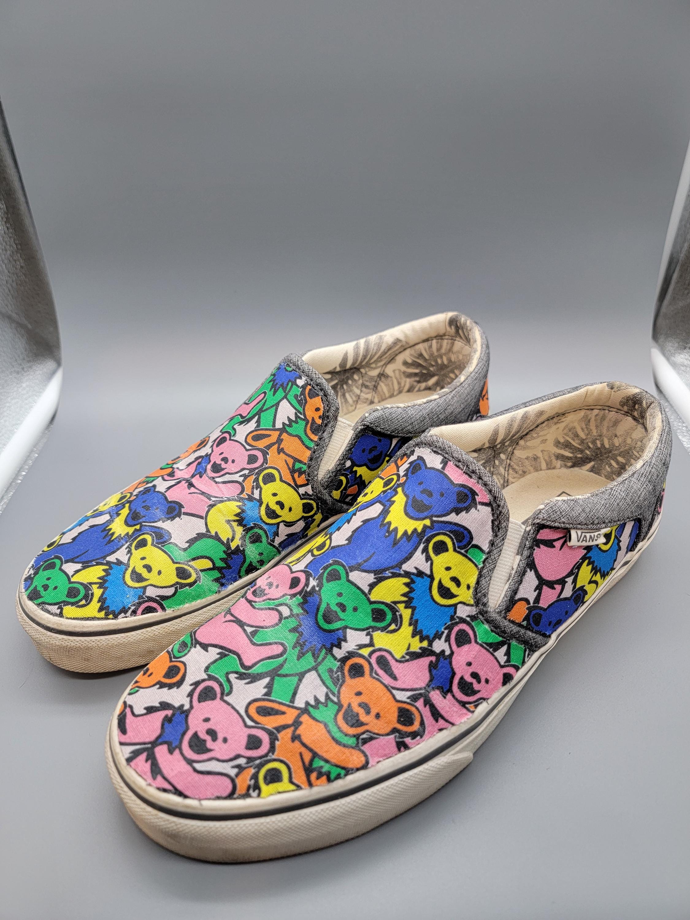grateful dead dancing bears shoes