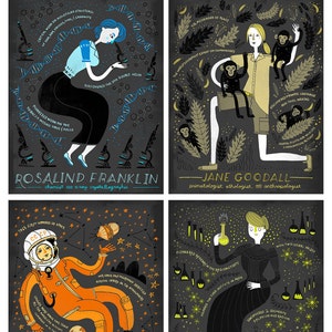 Women in Science DEAL: The Whole Series, 16 individual Art Print image 4
