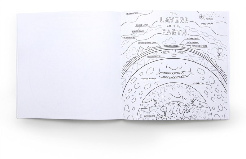 NEW the Wondrous Workings of Science and Nature Coloring Book Etsy