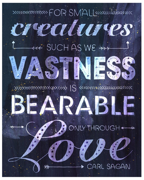 Typographic Carl Sagan Love Poster Etsy Amazing Carl Sagan Love Typographic Carl Sagan Love Poster Etsy Amazing Carl Sagan Love