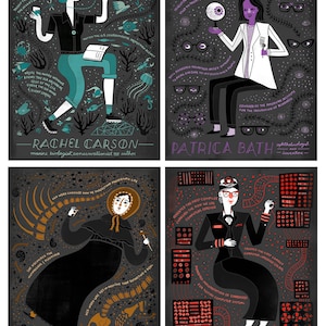 Women in Science DEAL: The Whole Series, 16 individual Art Print image 5