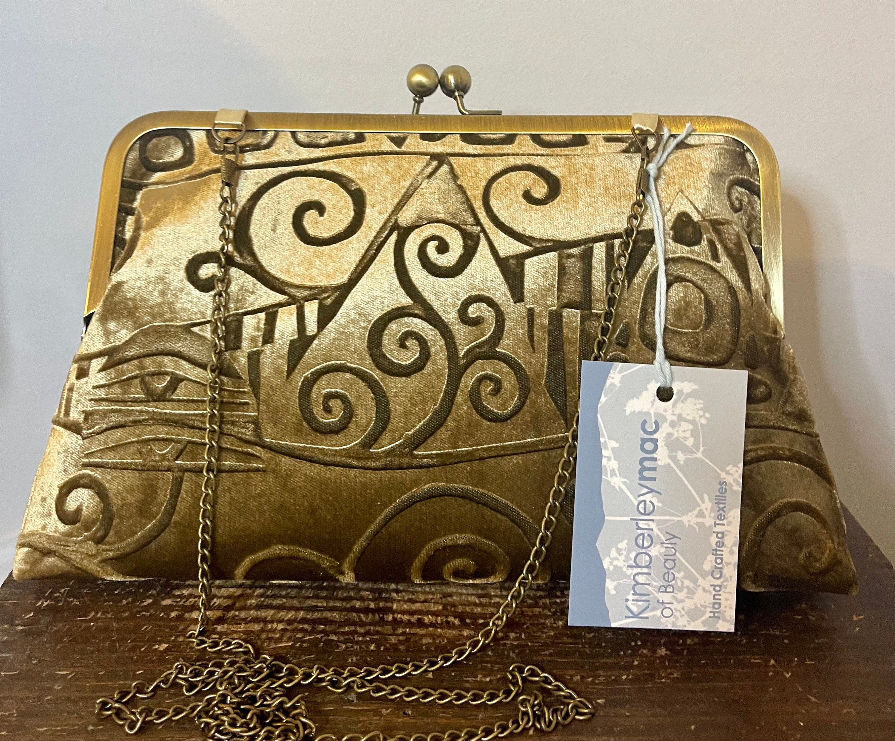the virgins bijou velvet hand bag イニシャルK the virgins bijou velvet hand bag イニシャルK