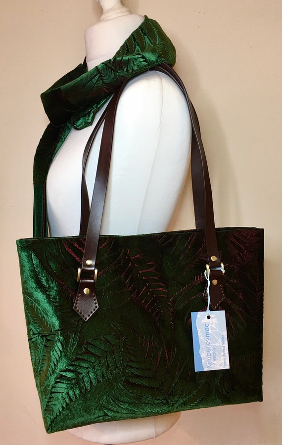 Bag/eco friendly bag / velvet bag / velvet / velvet design bag