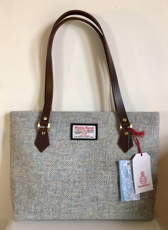 duck egg blue handbag