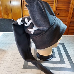 Fleece Werewolf hat (Custom Made to order)
