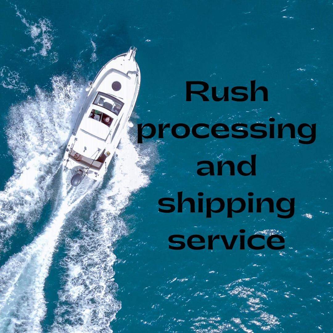 Rush Processing Rush Processing/shipping Service - Etsy