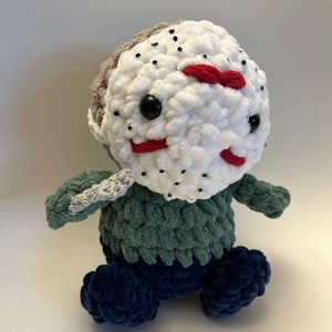 Crochet Friday the 13th Jason Plush