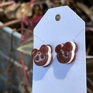 Mickey Ice Cream Sandwich Earrings