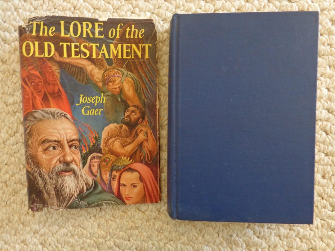 The Lore of the Old Testament by Joseph Gaer 1st Edition Etsy