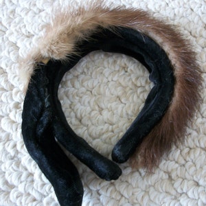 Mink Blonde Vintage Head Band (#0290)