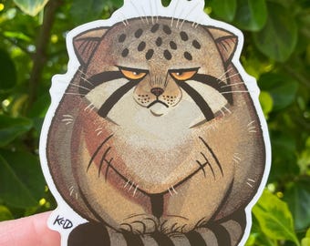 Pallas's Cat Sticker