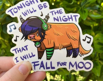 Emo Coo Sticker
