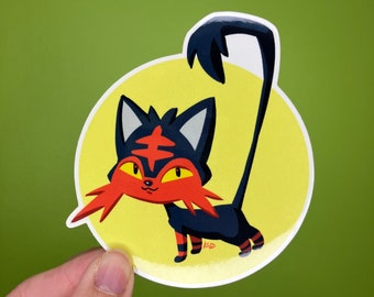 Litten - Vinyl Sticker