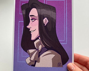Dream Daddy Damien - 5 x 7 Print