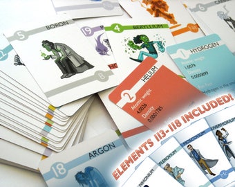 Elements - Experiments in Character Design Flash Cards