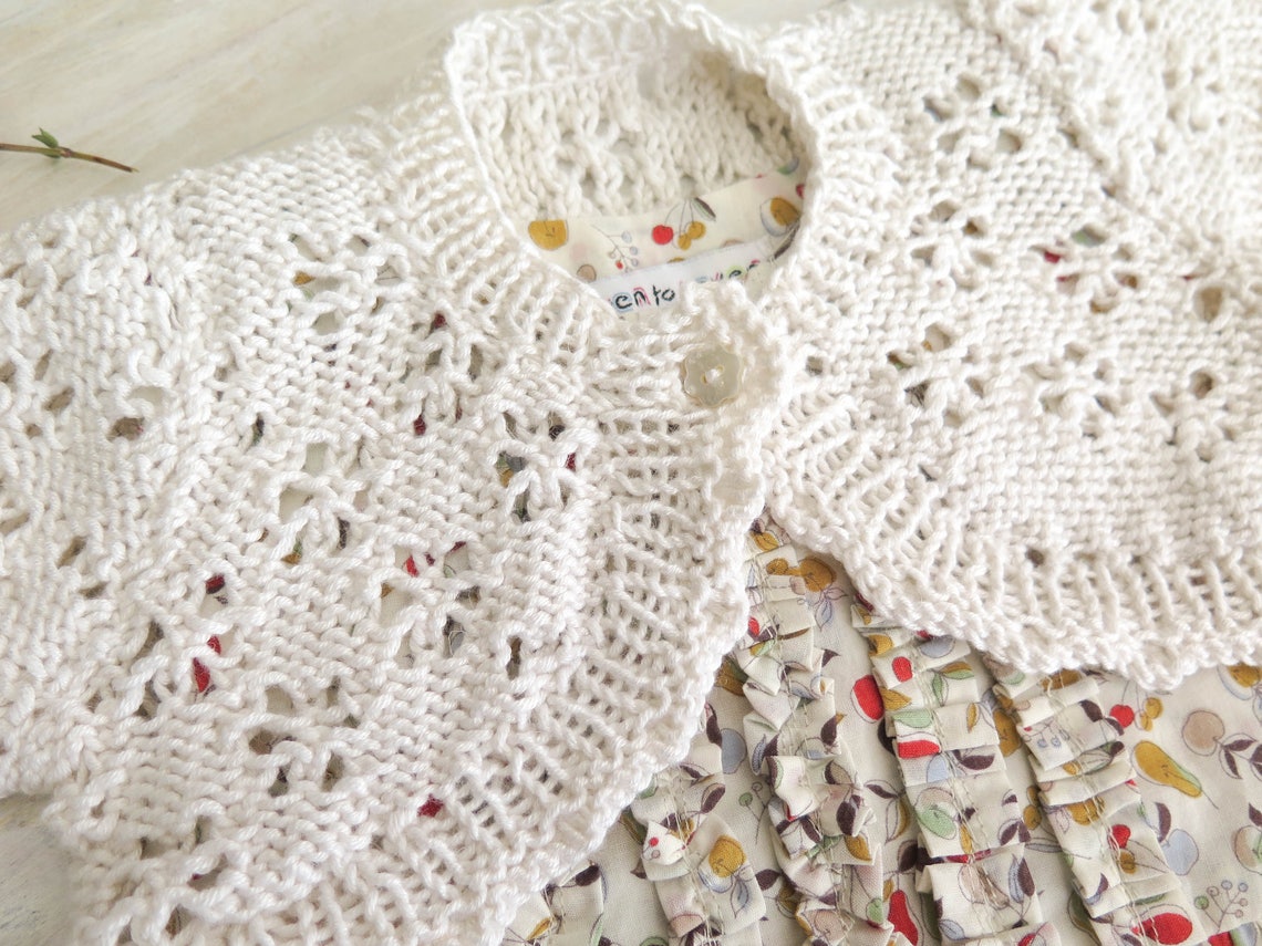 KNITTING PATTERN Baby Boleros Girls Boleros bella Etsy Australia