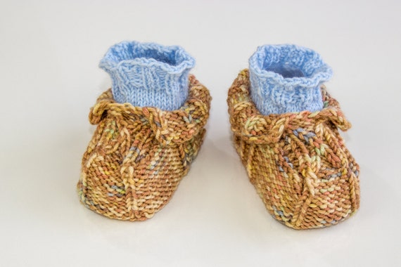 seamless baby booties