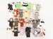 KNITTING PATTERN, 25 Animal Finger Puppets, Pet Parade, Waldorf Toys, Softies, Finger Puppets, Knitted Toy Animals, Set of 25 