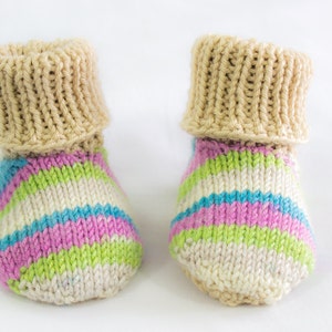 KNITTING PATTERN,Toddler, Baby Slippers, Baby Slippers Knitting Pattern, Non Slip Sole Toddler Slipper  Knitting Pattern, PDF