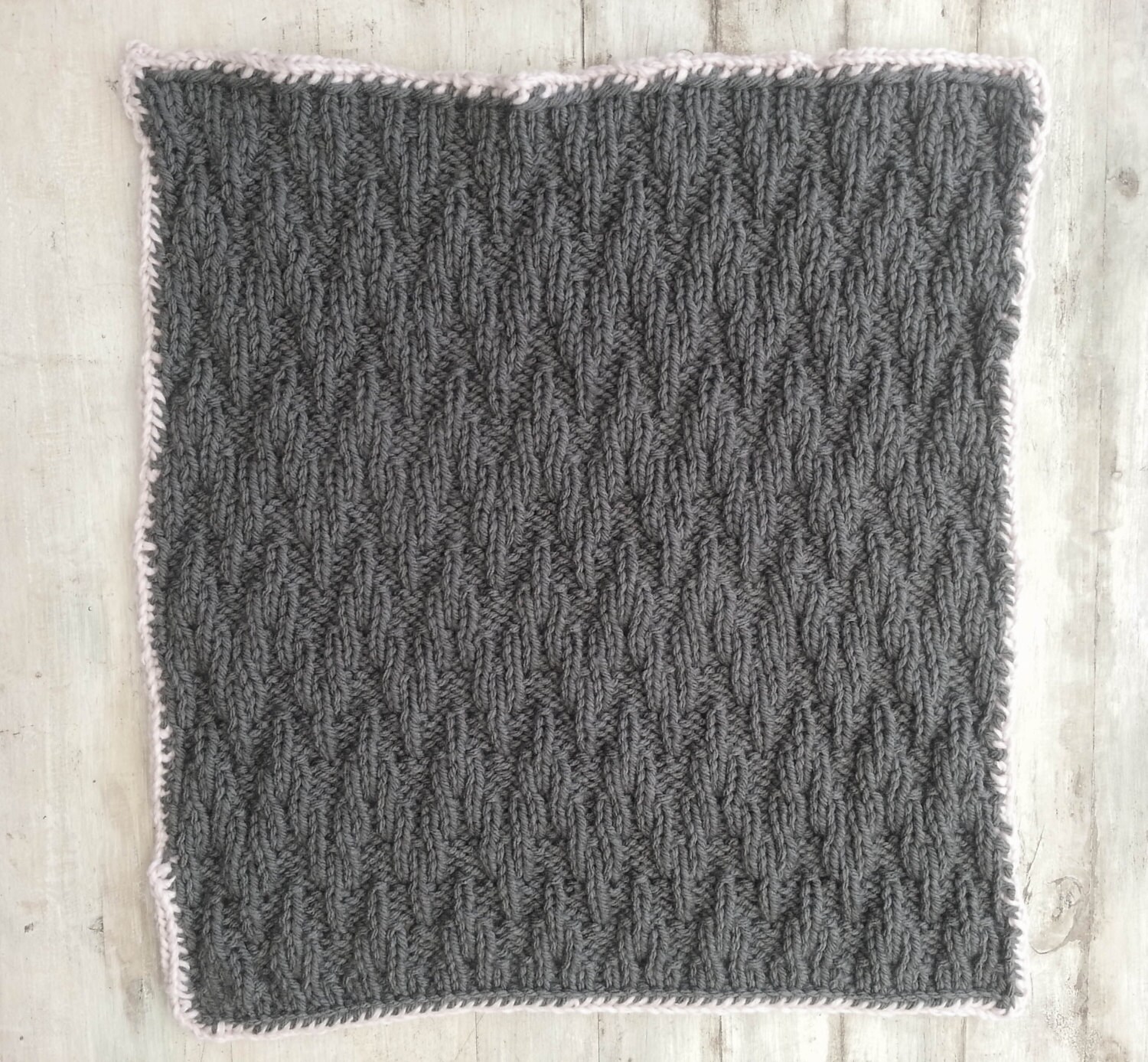 KNITTING PATTERN Baby Blanket Super Chunky Yarn Chic Etsy Australia