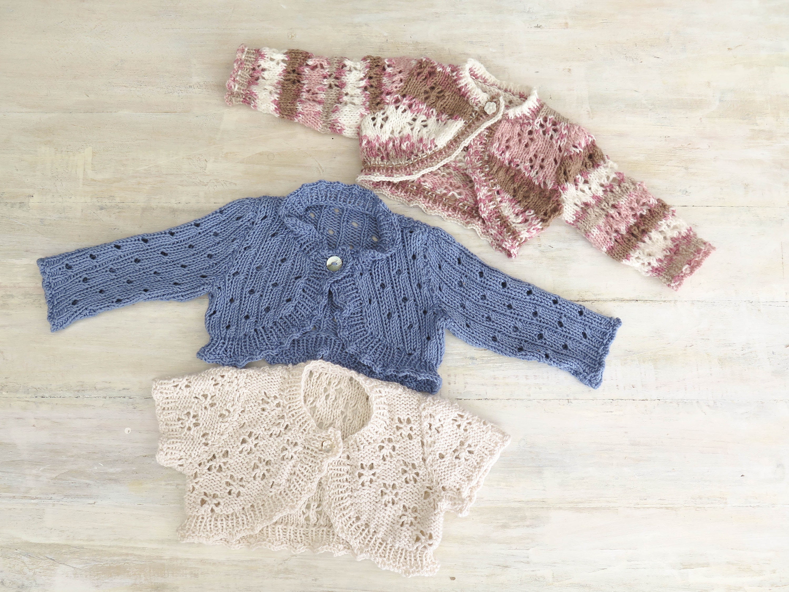 KNITTING PATTERN Baby Boleros Girls Boleros bella - Etsy Australia