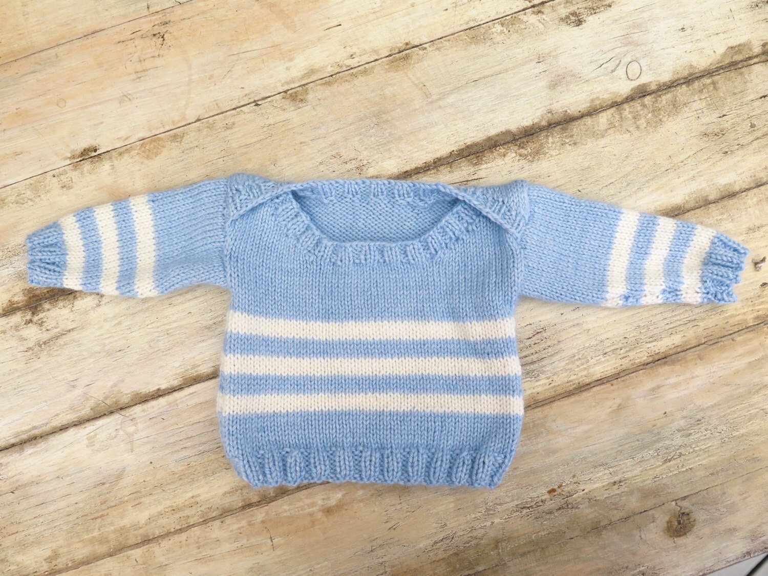 KNITTING PATTERN Envelope Neck Sweater 6 Sizes Baby Etsy Australia