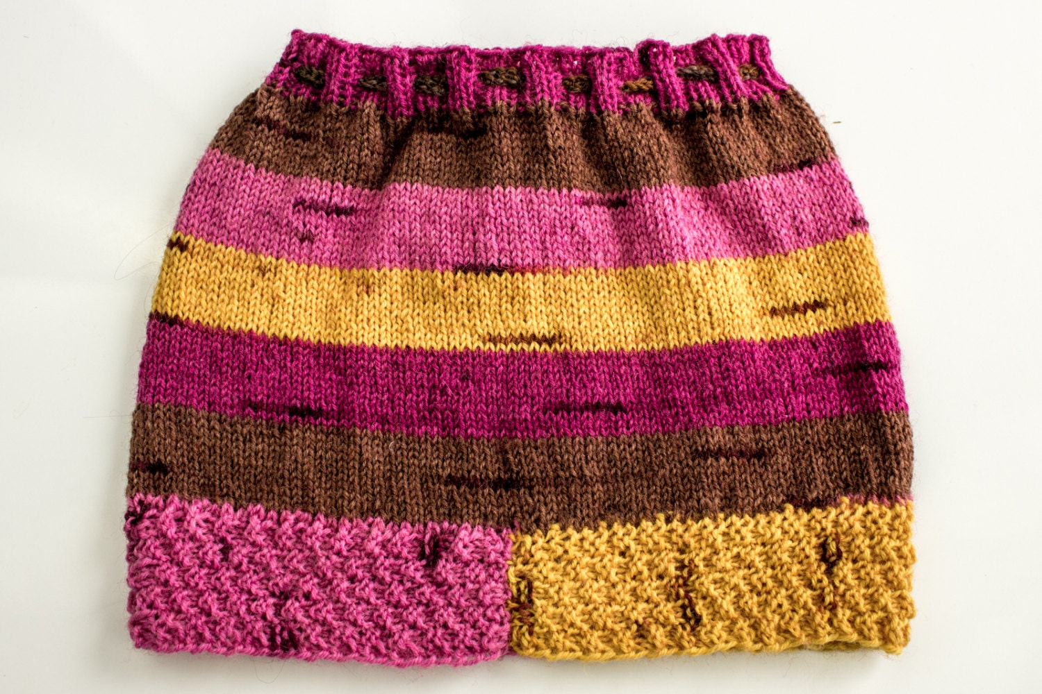 KNITTING PATTERN Baby Girls Skirt Knitted Baby Girl Winter Etsy