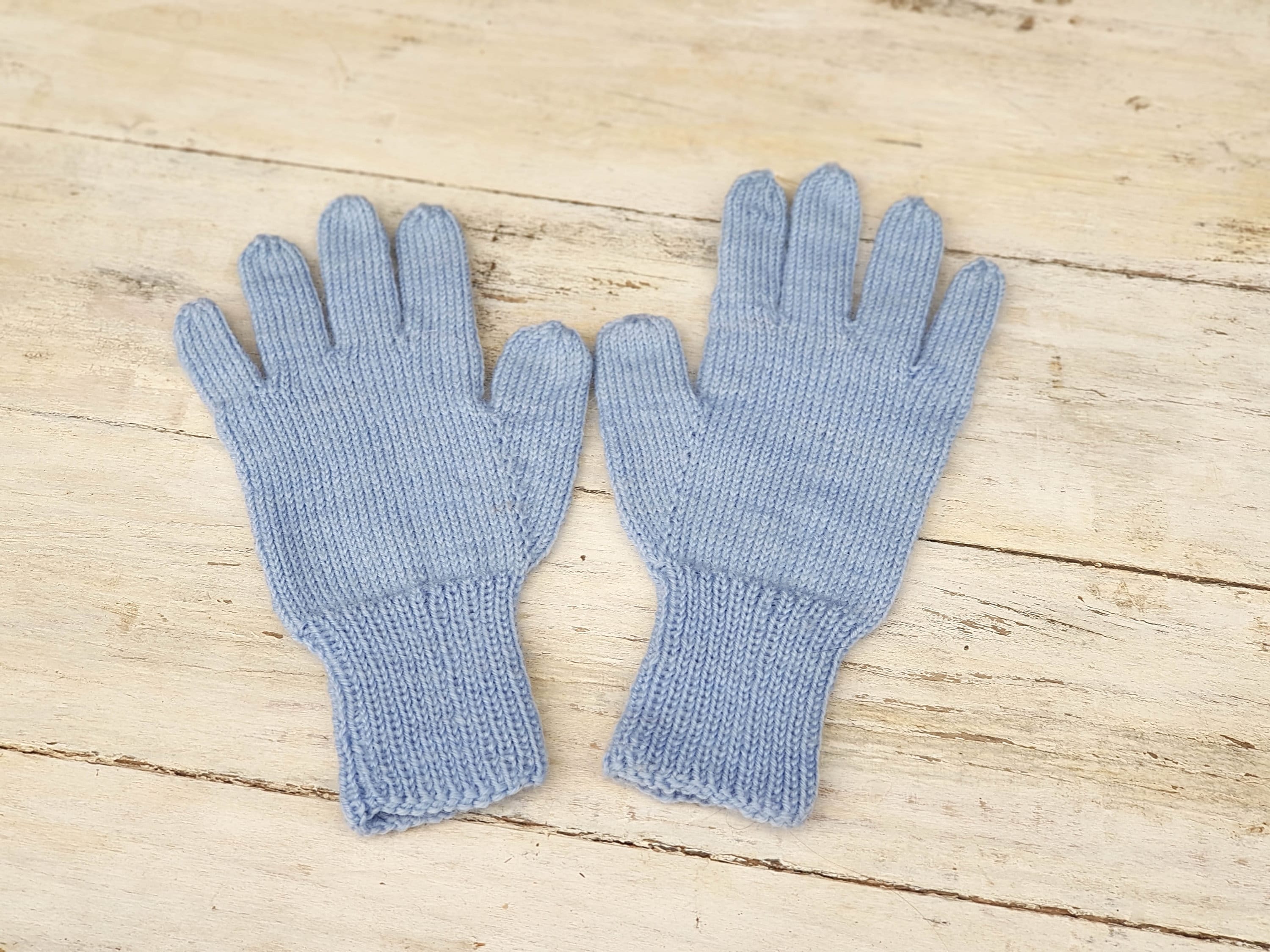 KNITTING PATTERN Gloves for Kids Finger Tips Glove Pattern Etsy Australia