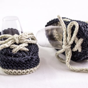 KNITTING PATTERN, Baby Boat Shoes, Easy Knit, Baby Boy Booties, Summer Booties, Newborn Baby, Boat Shoes, Beginners Knitting Pattern image 1