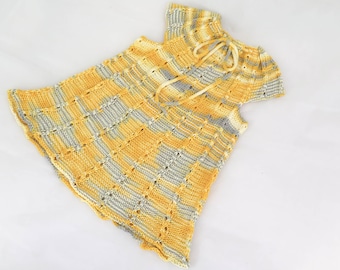 Patrón de tejido del vestido Melody: Vestido de verano fácil de tejer (PDF)