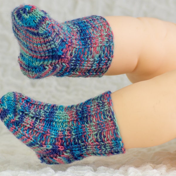 Muster STRICKMUSTER, Baby Socken Muster, Kostenlose Baby Strickmuster, Neugeborenen Socken Strickmuster, Pdf, Instant Download