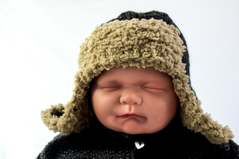 Download KNITTING PATTERN Aviator Hat Knitting Pattern Trapper Hat ...