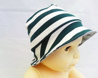 Reversible Baby Bucket Hat SEWING PATTERN, Sun Hat, Toddler (Digital Download)