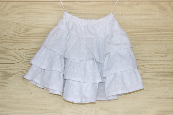 SEWING PATTERN Girls Petticoat Girls Ruffle Skirt Girls | Etsy