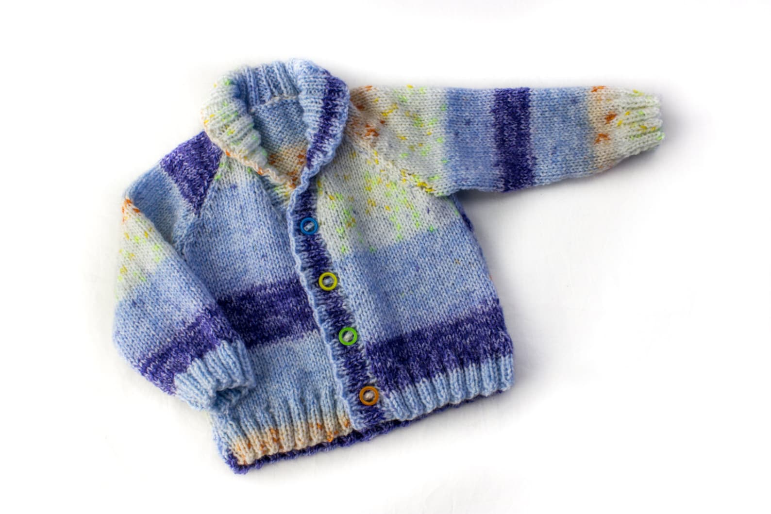 KNITTING PATTERN Shawl Collar Cardigan 6 Sizes Baby Etsy