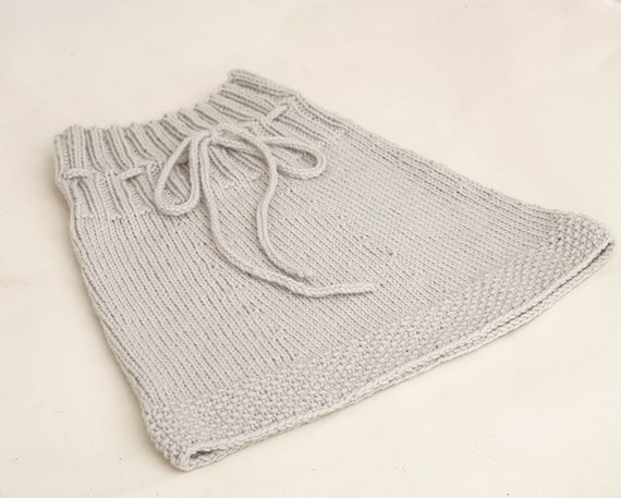 PATRON TRICOT Jupe Droite Fille Jupe A Line Jupe Top Down