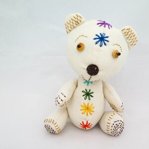 Teddy Bear Sewing Pattern, Teddy Bear Pattern and Tutorial, Memory Bear ...