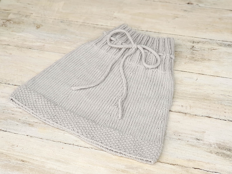 KNITTING PATTERN Girls Straight Skirt Aline Skirt Top Down Etsy
